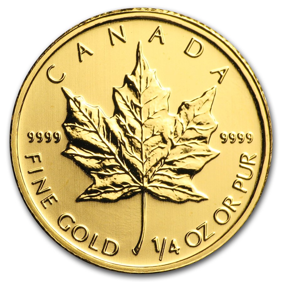 2011 Canada 1/4 oz Gold Maple Leaf BU