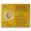 2011 Canada 1 oz Gold Mountie Maple Leaf .99999 BU (w/Assay Card)
