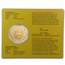 2011 Canada 1 oz Gold Mountie Maple Leaf .99999 BU (w/Assay Card)