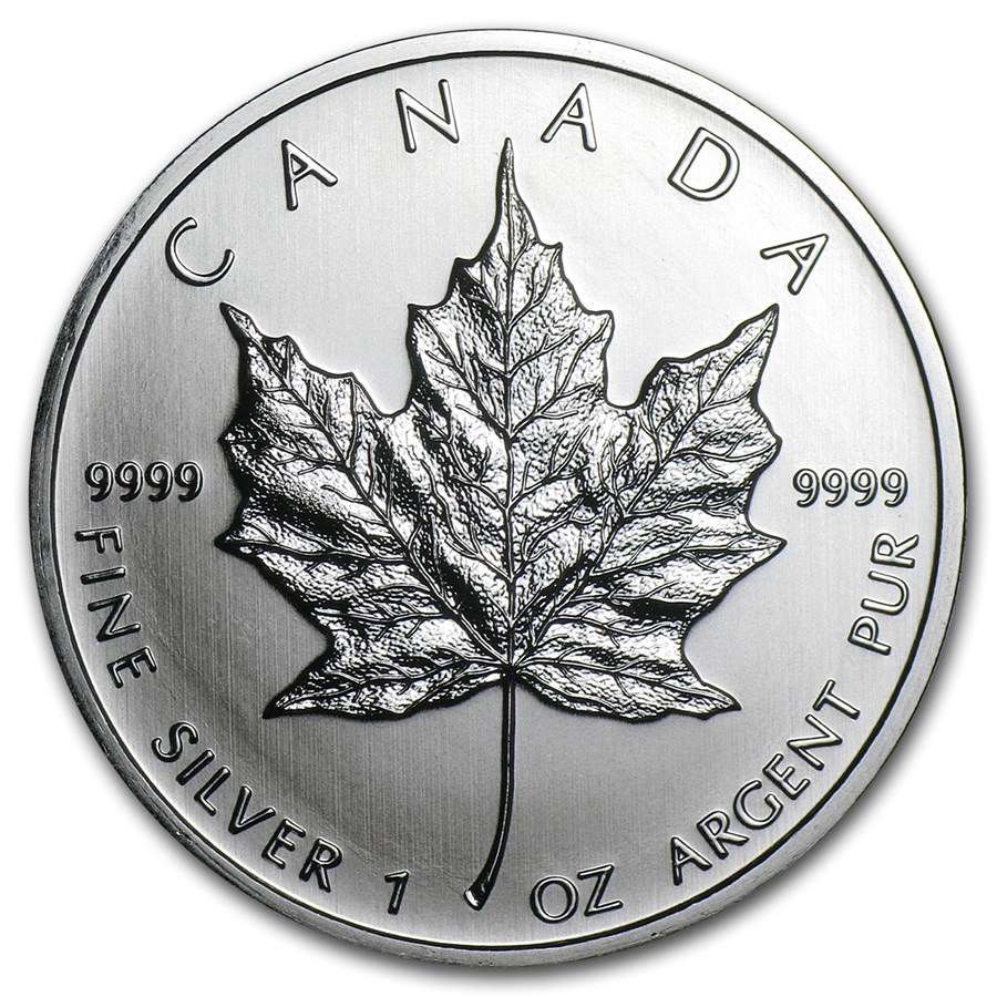 Buy 11 Canada 1 Oz Silver Maple Leaf Bu Apmex