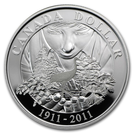2011 Canada Silver $1 100th Anniversary of Parks Proof 2011 Canada Silver $1 100th Anniversary of Parks Proof