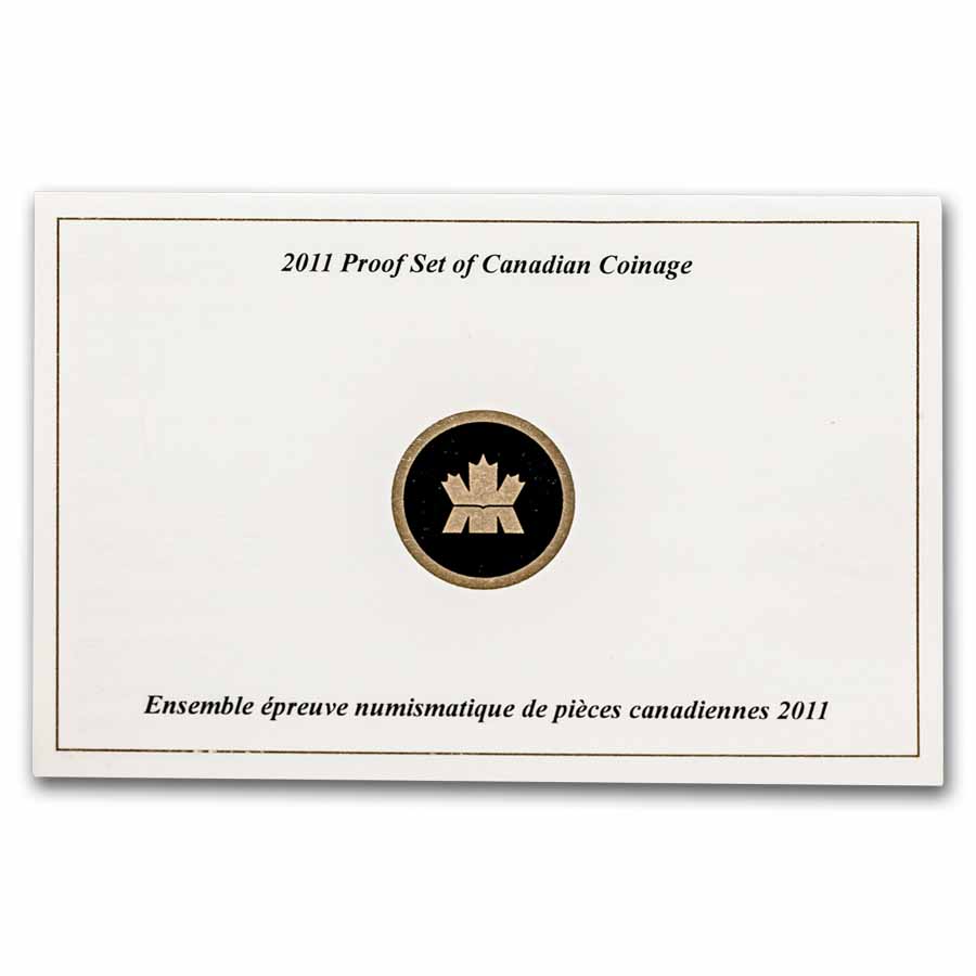2011 Canada Silver Dollar Proof Set Anniv. of the Canadian Parks