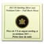 2011 Canada Silver & Niobium $5 Full Buck Moon (w/Box & COA)