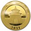 2011 China 1/2 oz Gold Panda BU (Sealed)