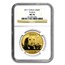 2011 China 1 oz Gold Panda MS-70 NGC