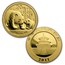 2011 China 6-Coin Gold Panda & Lunar Premium Rabbit Set BU