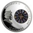 2011 Cook Islands Silver $10 Windows of Heaven Notre Dame