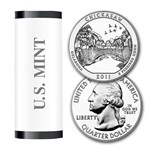 2011-D ATB Quarter Chickasaw National Recreation 40-Coin Roll BU
