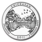 2011-D ATB Quarter Chickasaw National Recreation Area BU