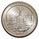 2011-D ATB Quarter Gettysburg National Military Park BU