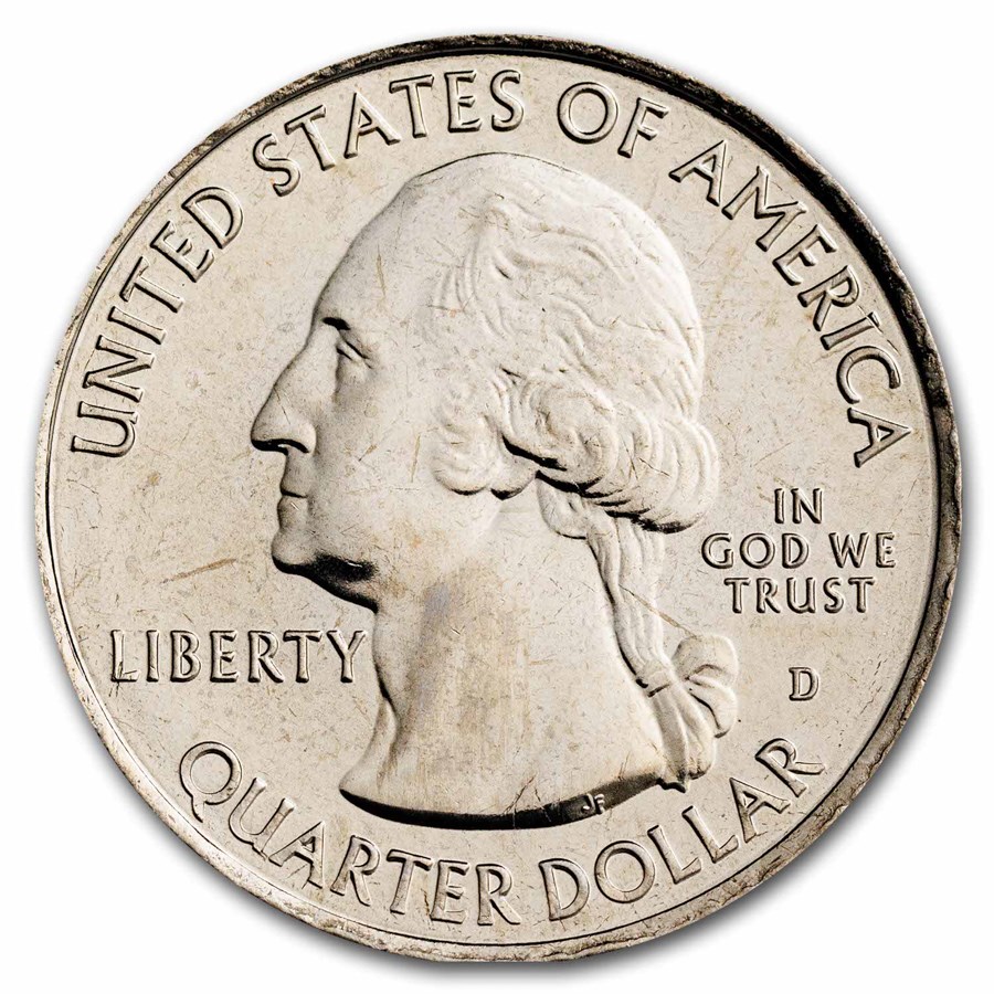 2011-D ATB Quarter Glacier National Park BU