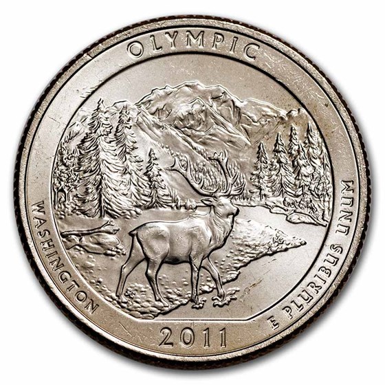 2011-D ATB Quarter Olympic National Park BU 2011-D ATB Quarter Olympic National Park BU