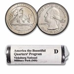 2011-D ATB Quarter Vicksburg National Military 40-Coin Roll BU