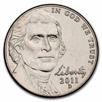 2011-D Jefferson Nickel BU