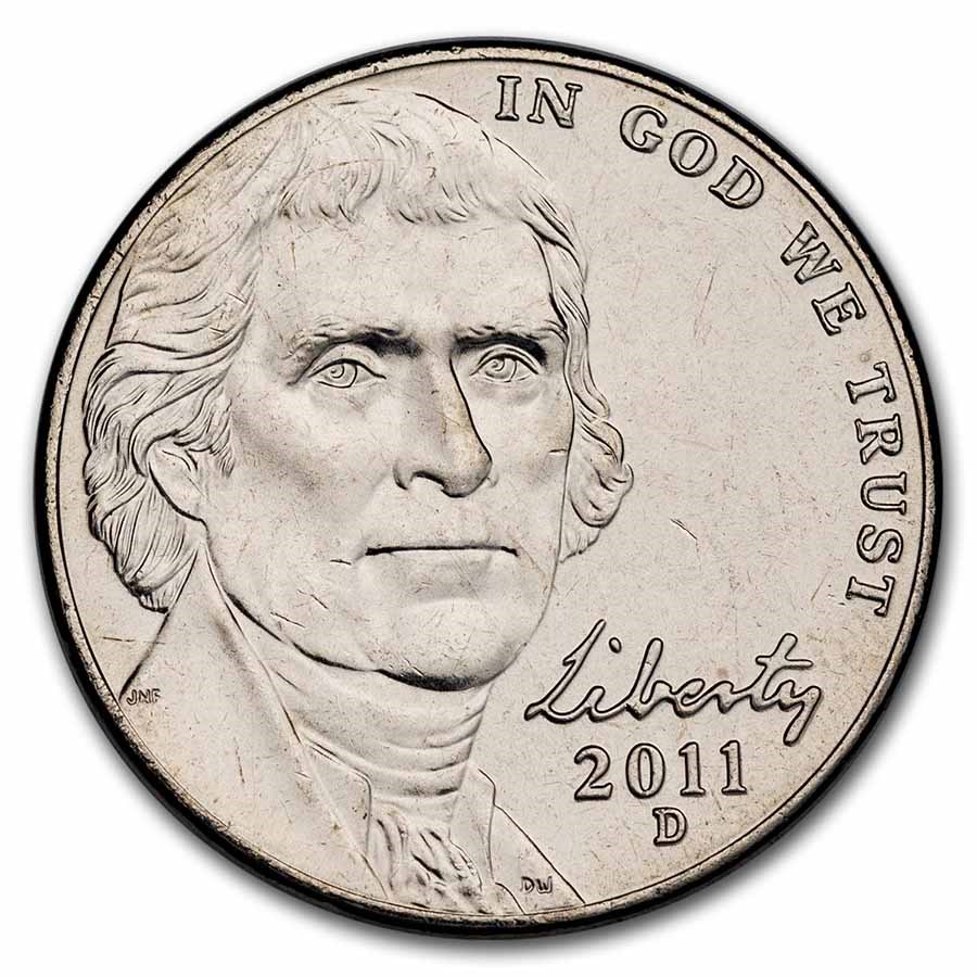 2011-D Jefferson Nickel BU