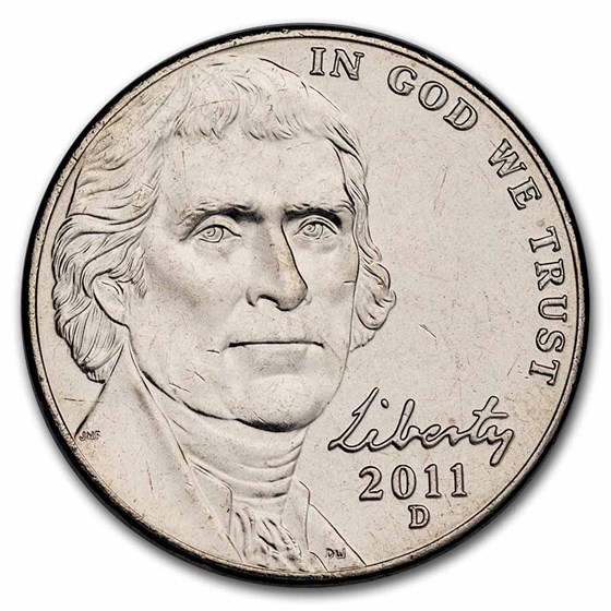 2011-D Jefferson Nickel BU 2011-D Jefferson Nickel BU
