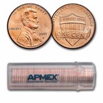 2011-D Lincoln Cent 50-Coin Roll BU