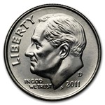 2011-D Roosevelt Dime BU