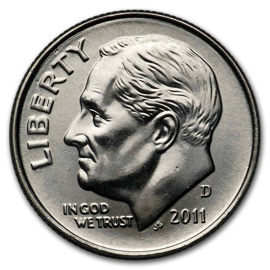 2011-D Roosevelt Dime BU