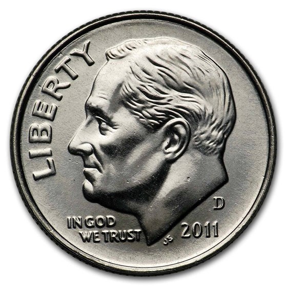 2011-D Roosevelt Dime BU 2011-D Roosevelt Dime BU