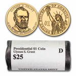 2011-D Ulysses S. Grant 25-Coin Presidential Dollar Roll BU