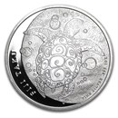 2011 Fiji 1 oz Silver $2 Taku BU