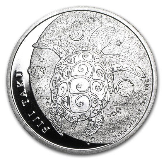 2011 Fiji 1 oz Silver $2 Taku BU 2011 Fiji 1 oz Silver $2 Taku BU