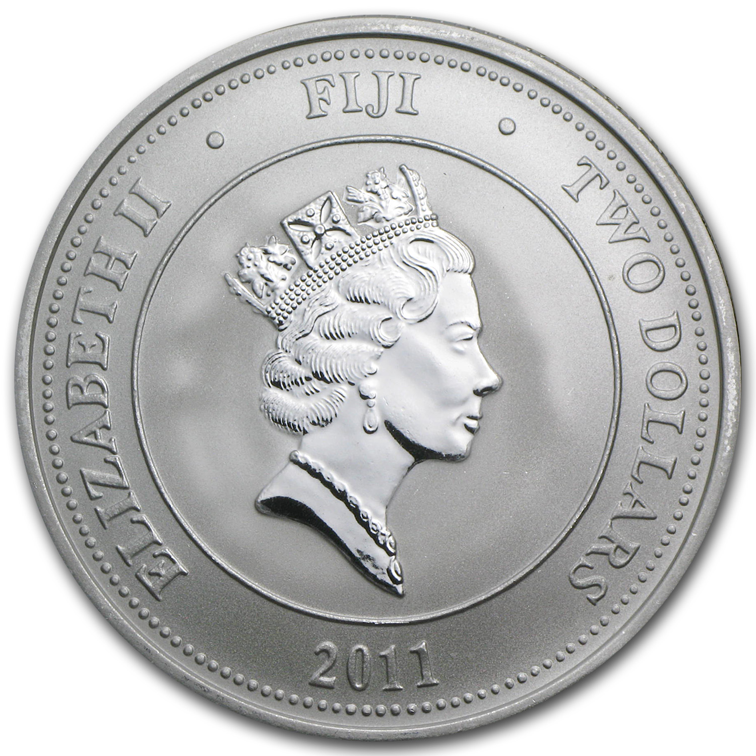 Buy 2011 Fiji 1 oz Silver $2 Taku BU | APMEX