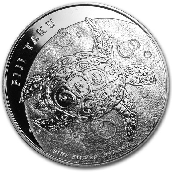 2011 Fiji 5 oz Silver $10 Taku BU 2011 Fiji 5 oz Silver $10 Taku BU