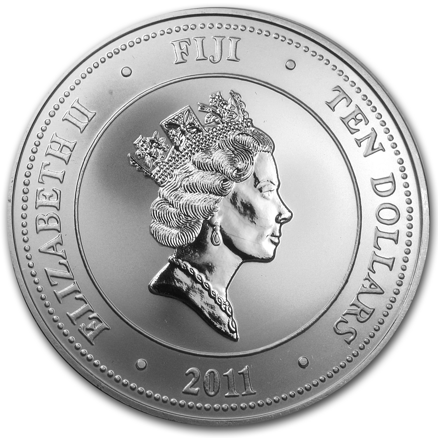 Buy 2011 Fiji 5 oz Silver $10 Taku BU | APMEX