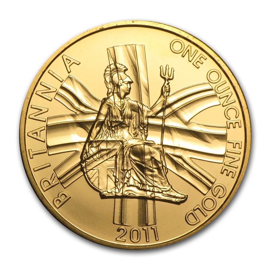 2011 Great Britain 1 oz Gold Britannia BU