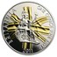 2011 Great Britain 1 oz Silver Britannia BU (Gilded)