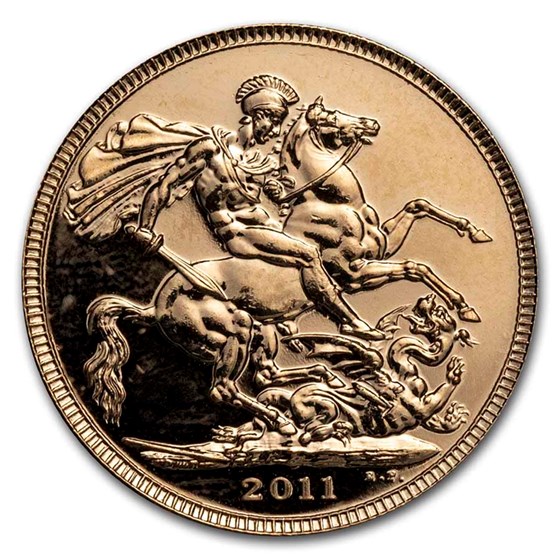 2011 Great Britain Gold Sovereign BU