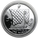 2011 Isle of Man 1 oz Silver Noble BU