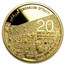 2011 Israel 1 oz Gold Western Wall BU