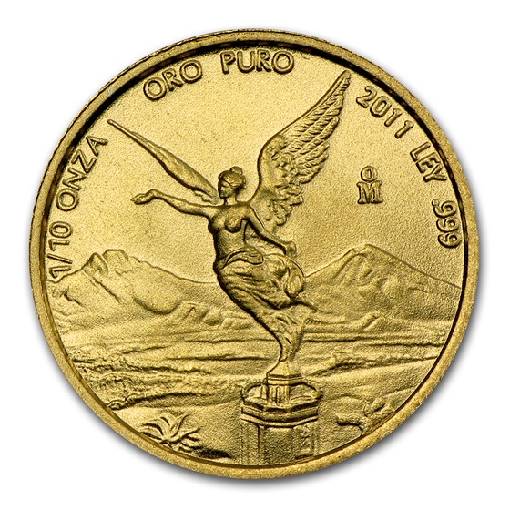 2011 Mexico 1/10 oz Gold Libertad BU 2011 Mexico 1/10 oz Gold Libertad BU