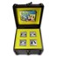 2011 Niue 4x 1 oz Silver $2 SpongeBob Pf Set (Treasure Chest Box)