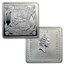 2011 Niue 4x 1 oz Silver $2 SpongeBob Pf Set (Treasure Chest Box)