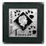 2011 Niue Proof Silver $1 Oddities of Nature Flying Frog