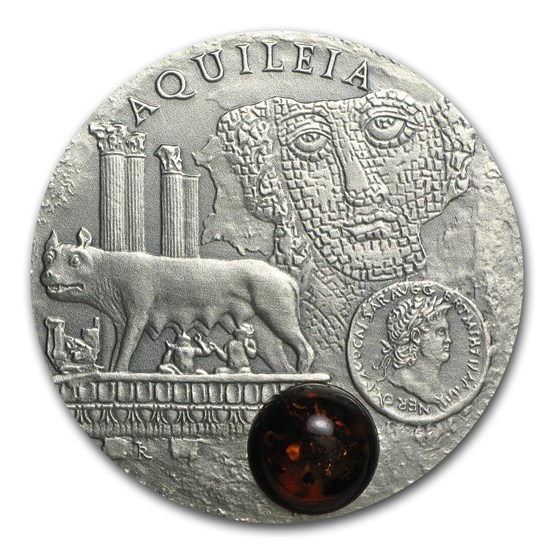 2011 Niue Silver $1 Amber Route Series Aquileia 2011 Niue Silver $1 Amber Route Series Aquileia