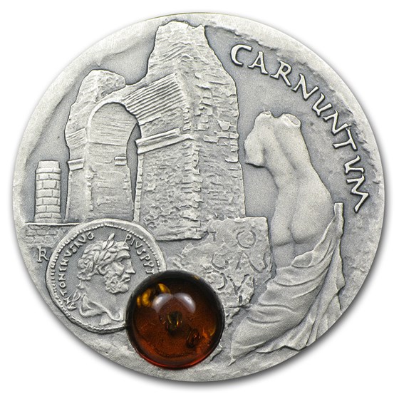 2011 Niue Silver $1 Amber Route Series Carnuntum 2011 Niue Silver $1 Amber Route Series Carnuntum
