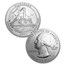 2011-P 5-Coin 5 oz Silver Burnished ATB Set (w/Box & COA)