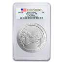 2011-P 5 oz Silver ATB Chickasaw SP-69 PCGS (FirstStrike®)