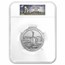 2011-P 5 oz Silver ATB Gettysburg SP-69 NGC