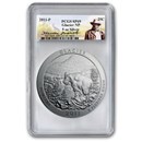 2011-P 5 oz Silver ATB Glacier SP-69 PCGS (Roosevelt)