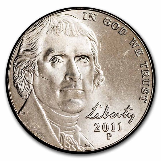 2011-P Jefferson Nickel BU 2011-P Jefferson Nickel BU
