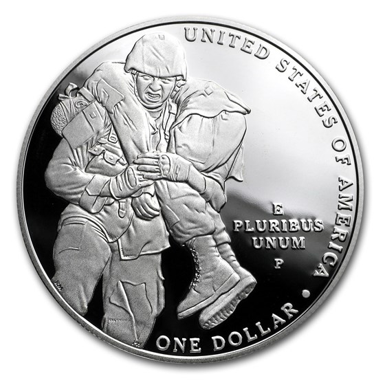 2011-P Medal of Honor $1 Silver Commem Proof (Capsule Only)
