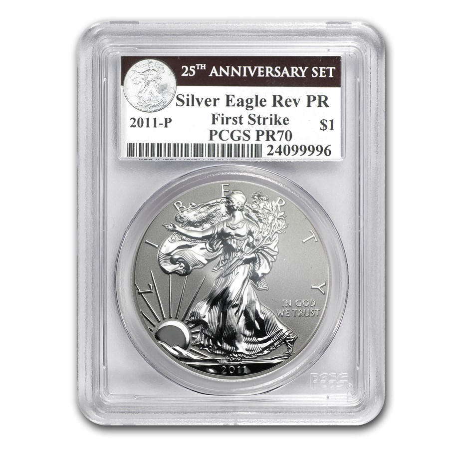 2011-P Reverse Proof Silver Eagle PR-70 PCGS (FS)