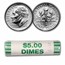 2011-P Roosevelt Dime 50-Coin Roll BU