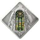 2011 Palau Silver $10 Holy Windows St Patrick's Cathedral
